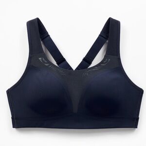 Athleta Speed Run Bra.  Navy.  34 D. New with tag